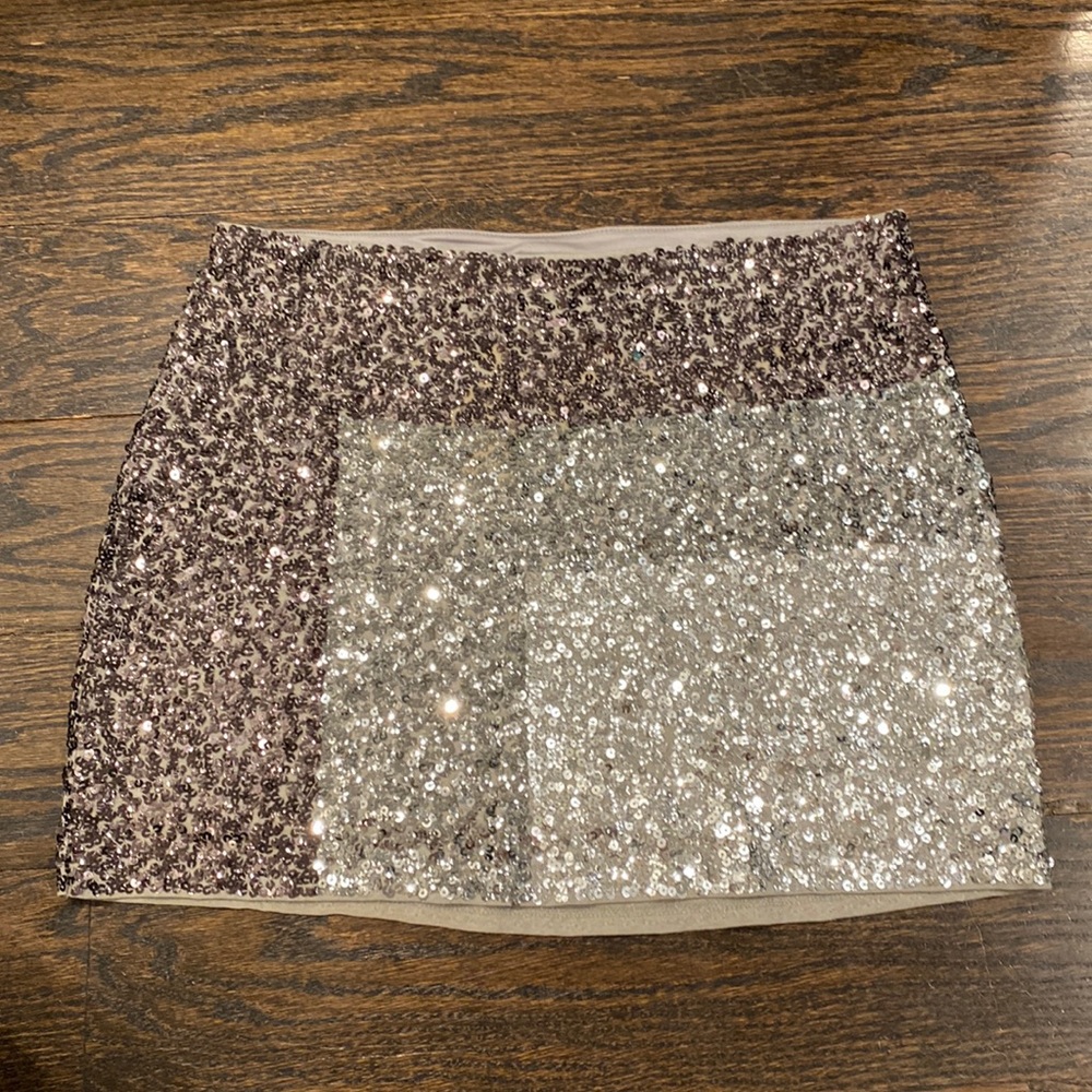 Express sparkle skirt